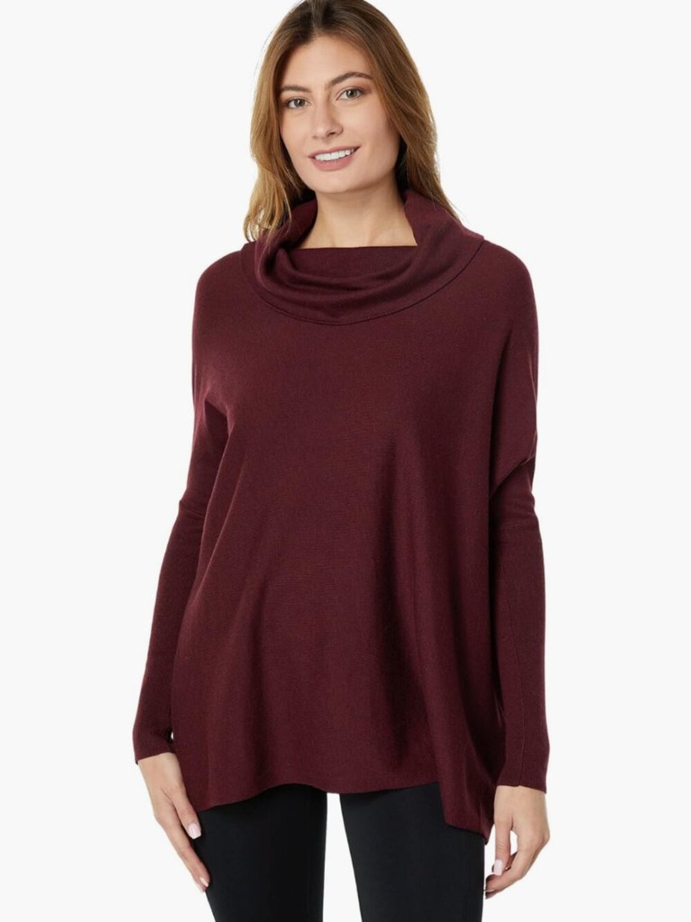 NWT Smartwool Black Cherry Burgandy Edgewod Sweater XS